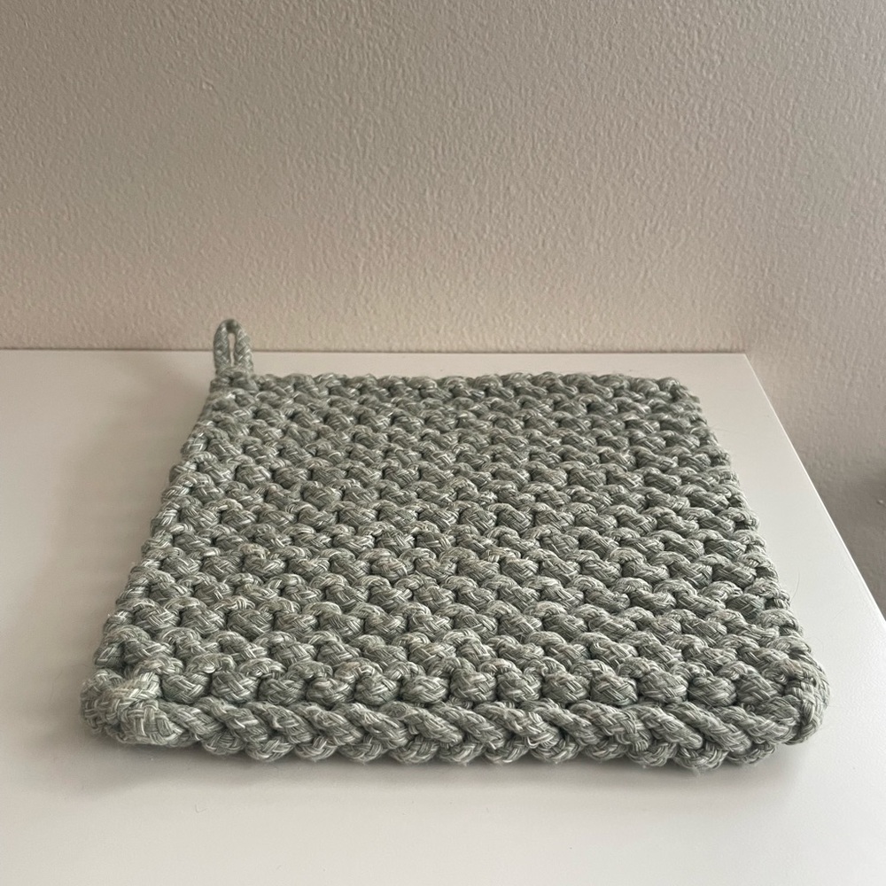 Handmade Knitted Pot Holder